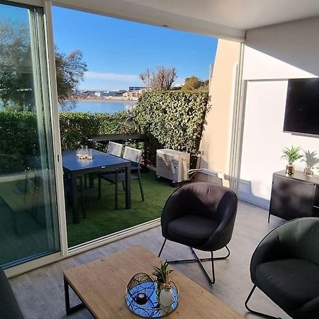 Le Neuburg Sur La Plage Vue Mer Climatisation Piscine Parking Sete Luaran gambar